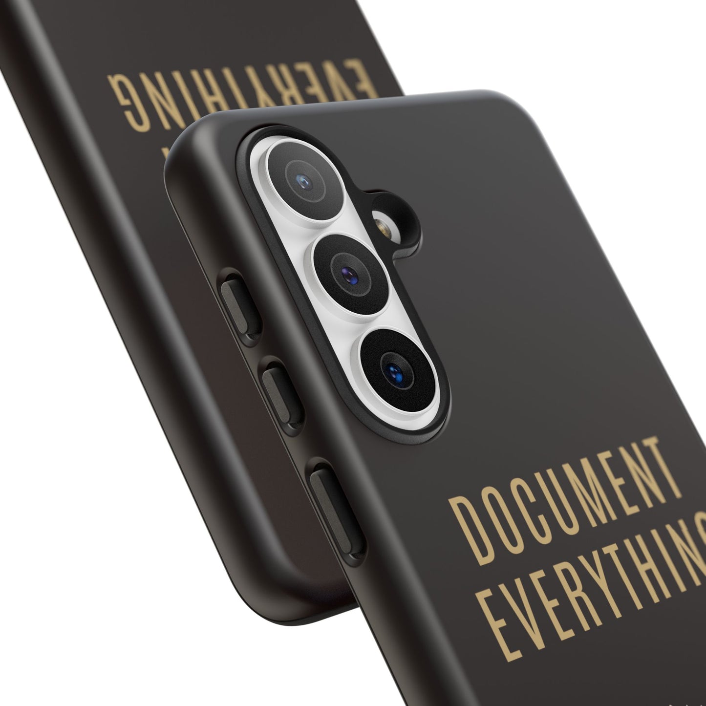 Document Everything - Justice Journals Phone case