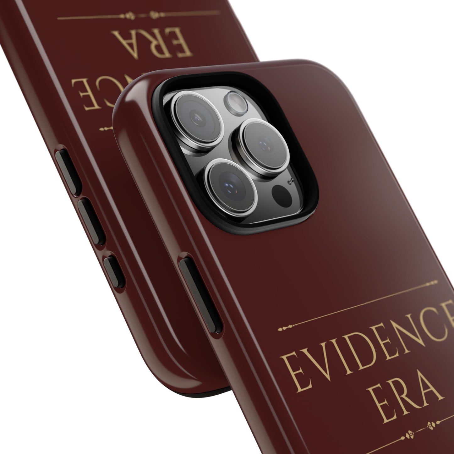 Evidence Era Burgundy - Justice Journals Phone case