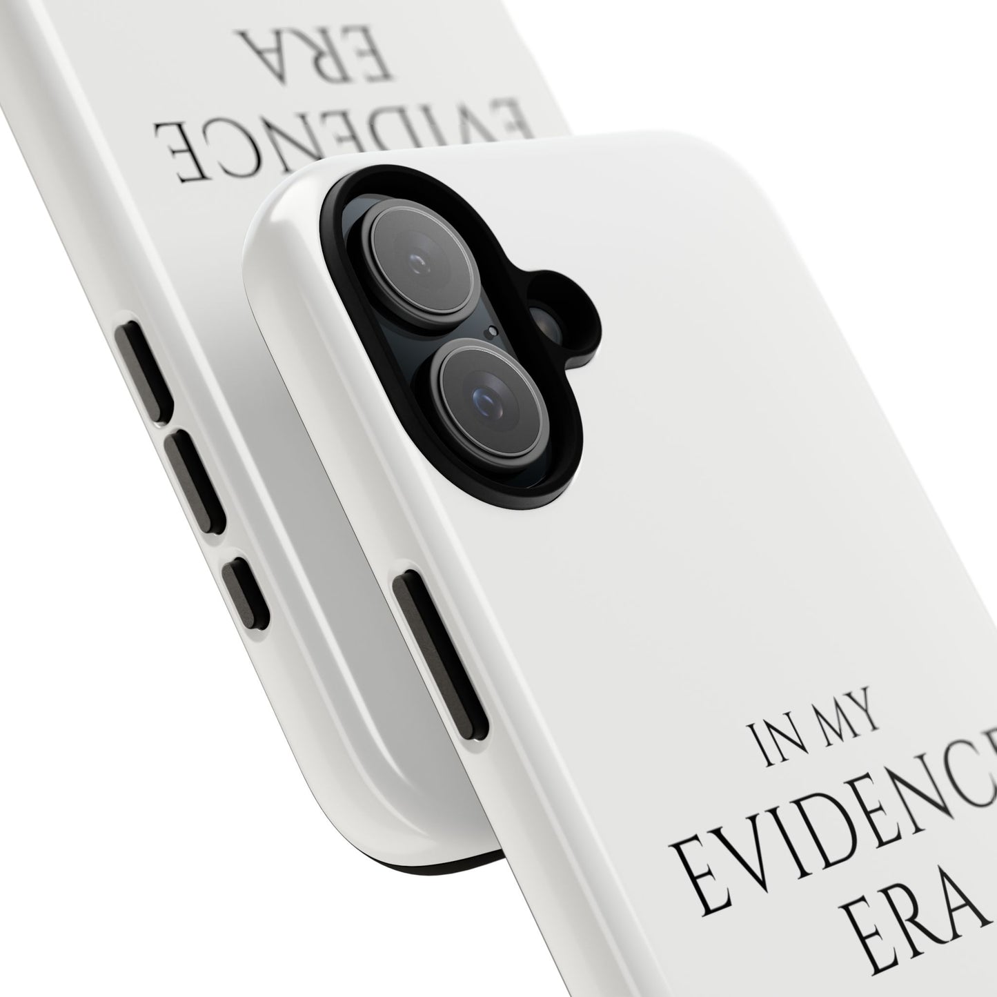 Evidence Era White – Justice Journals Phone case