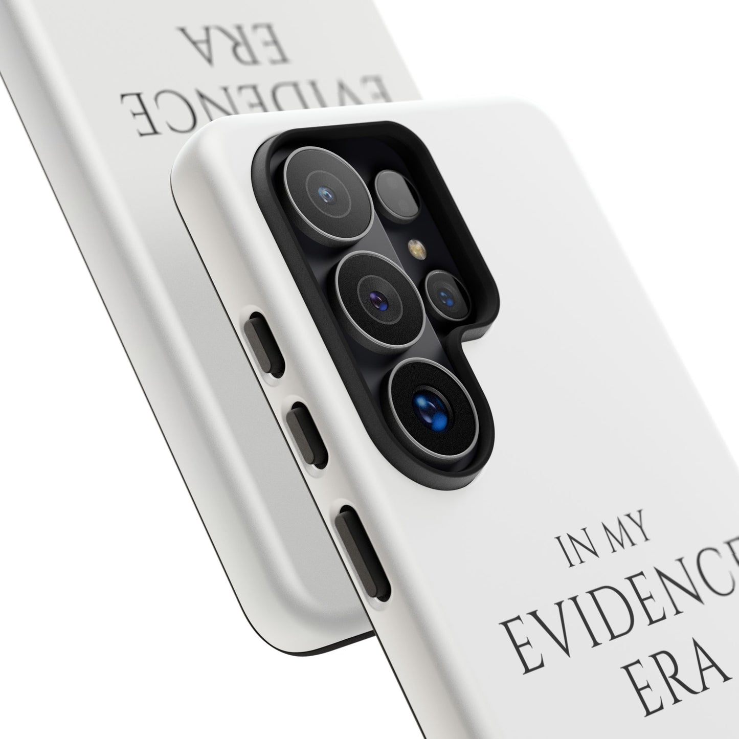 Evidence Era White – Justice Journals Phone case