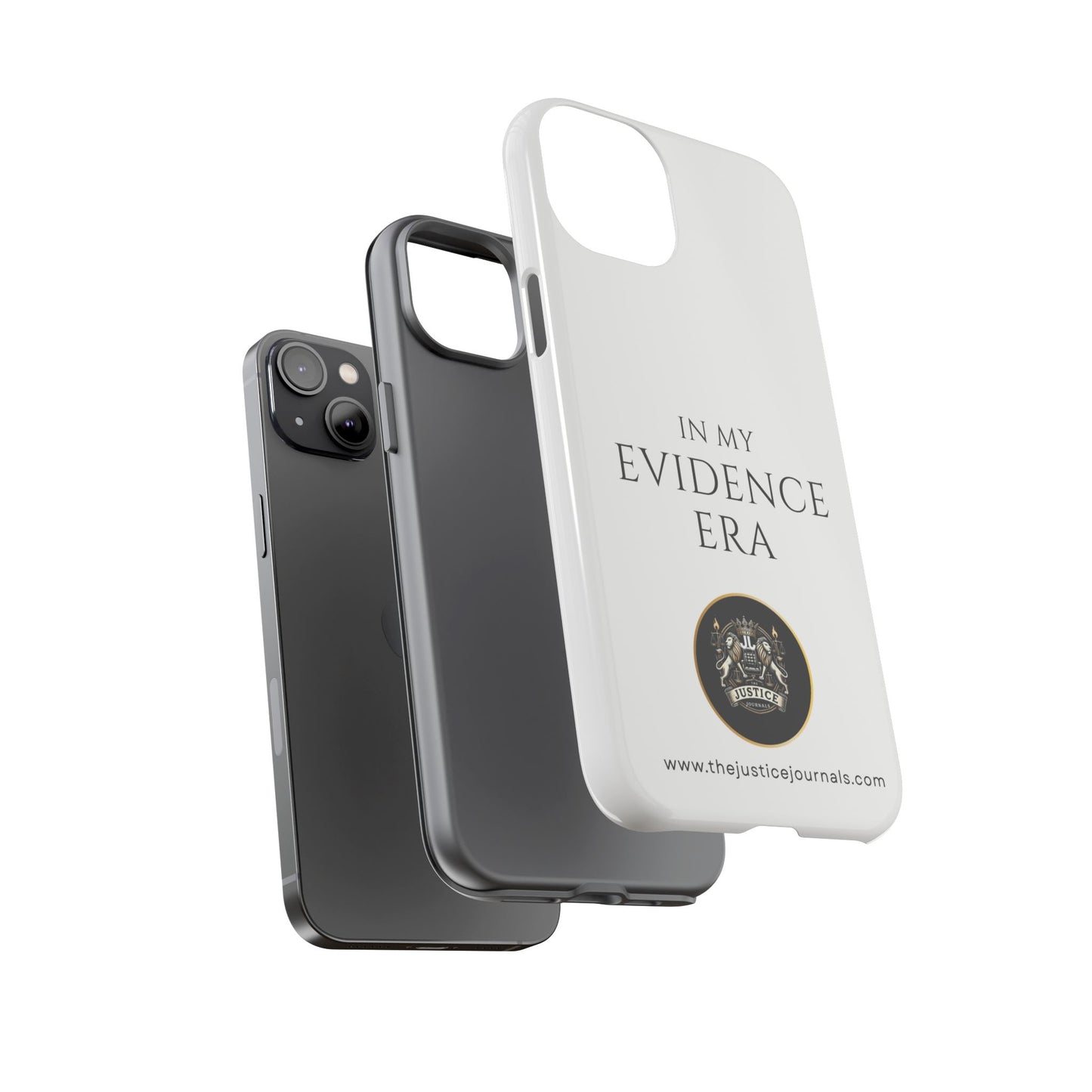 Evidence Era White – Justice Journals Phone case