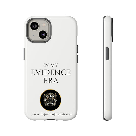 Evidence Era White – Justice Journals Phone case