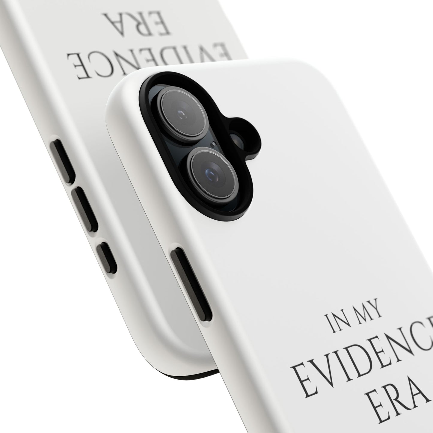 Evidence Era White – Justice Journals Phone case