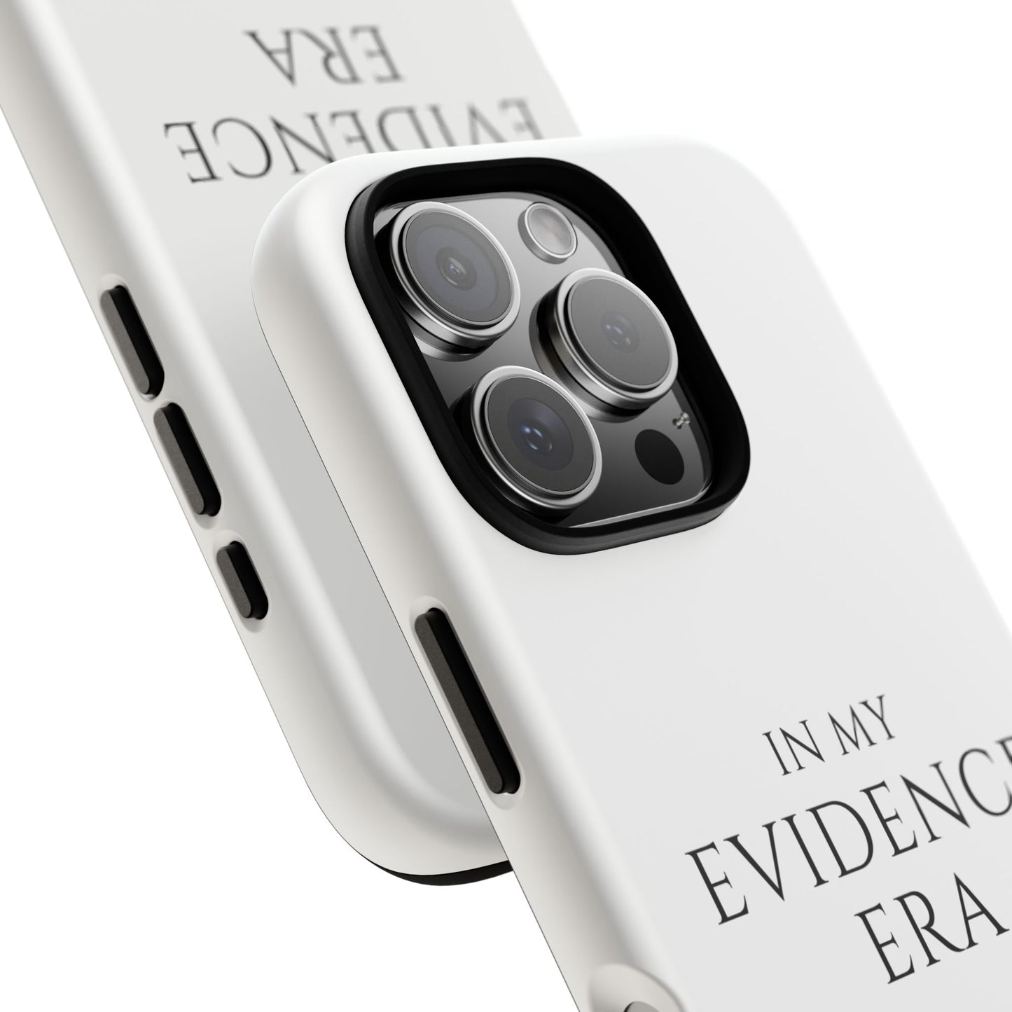 Evidence Era White – Justice Journals Phone case
