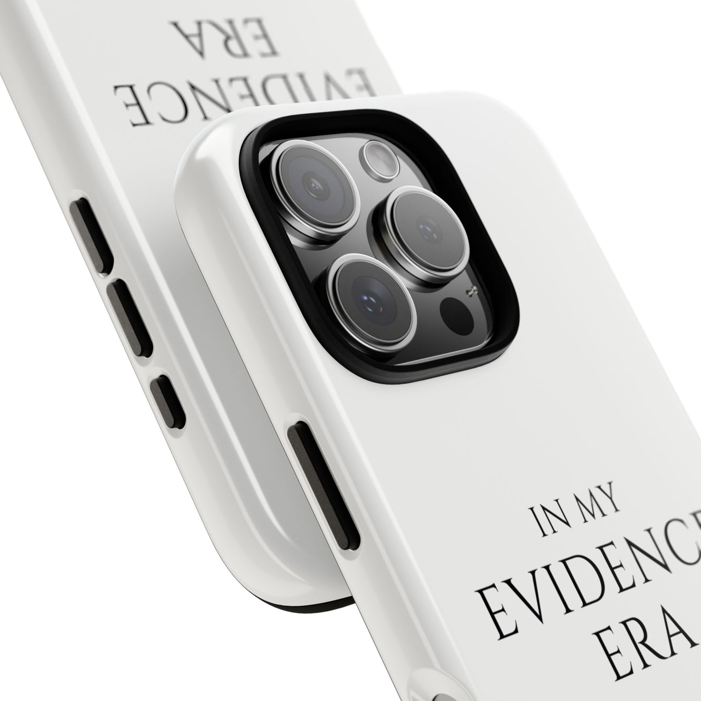 Evidence Era White – Justice Journals Phone case