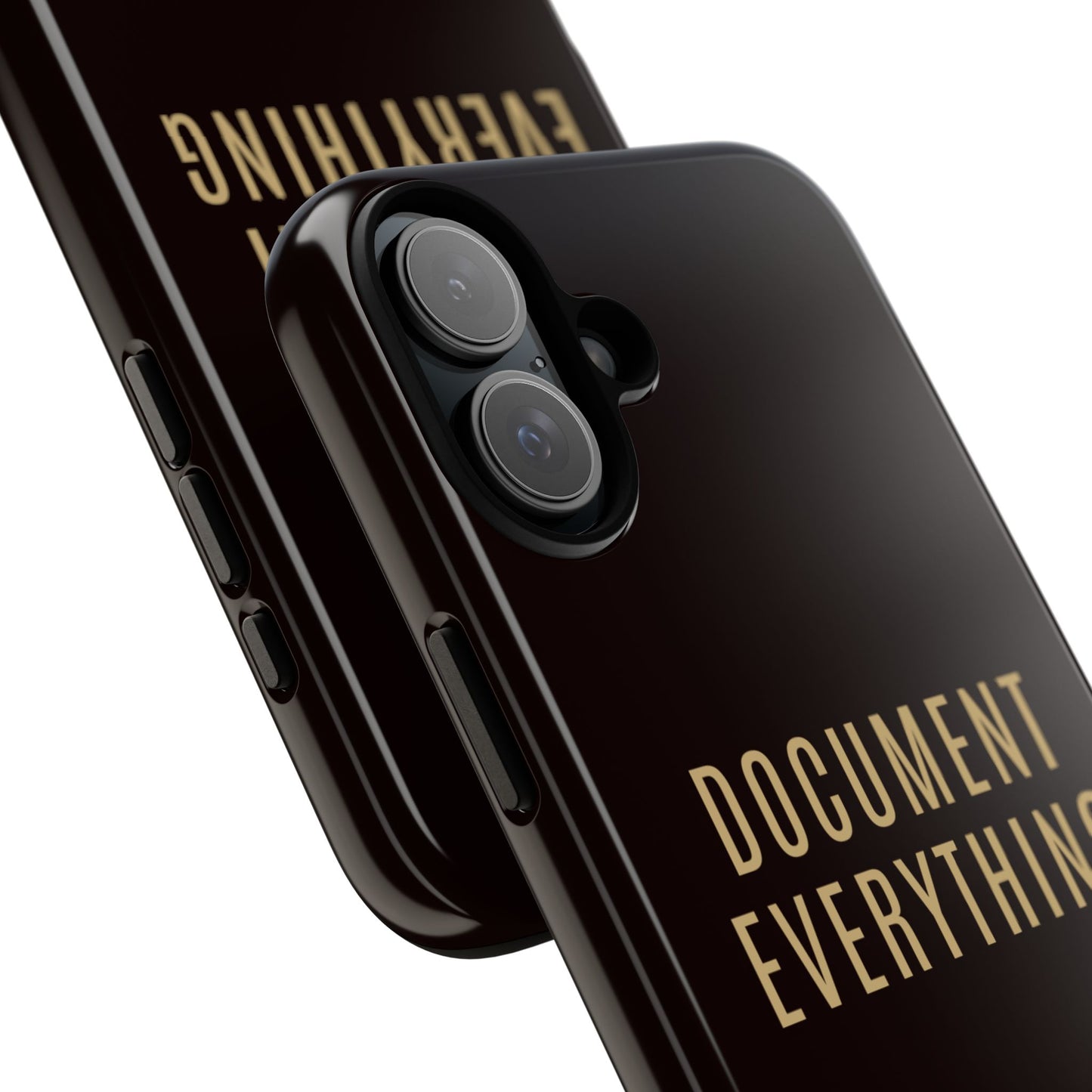 Document Everything - Justice Journals Phone case
