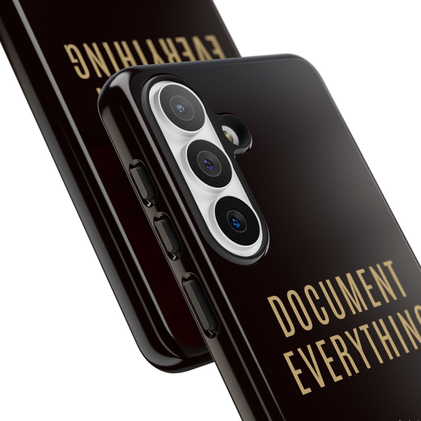 Document Everything - Justice Journals Phone case