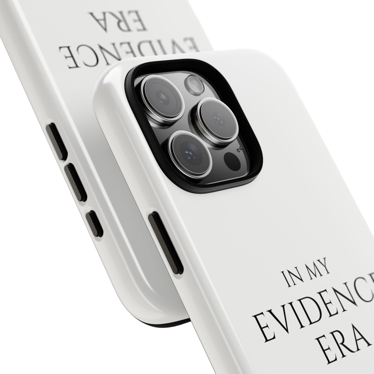 Evidence Era White – Justice Journals Phone case