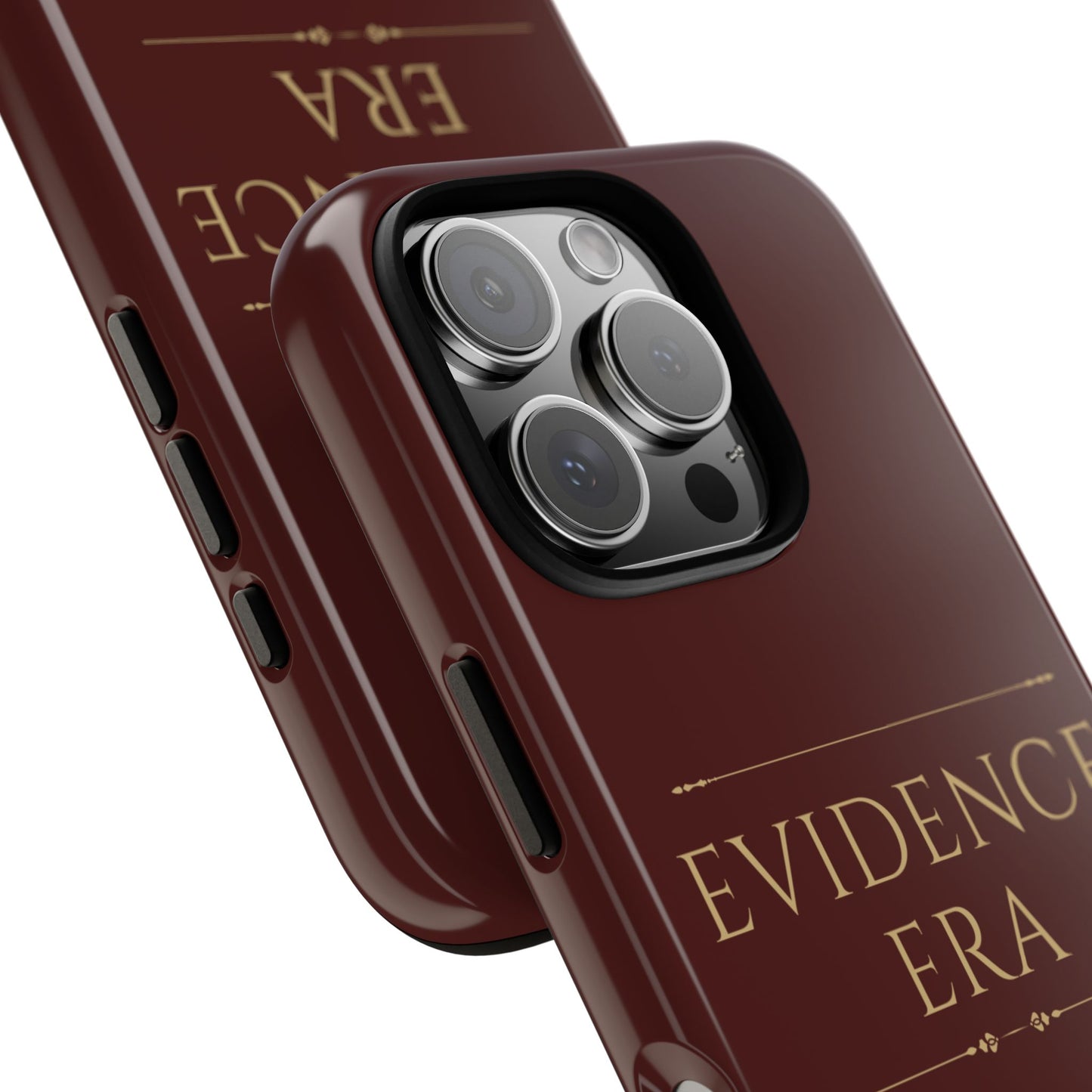 Evidence Era Burgundy - Justice Journals Phone case