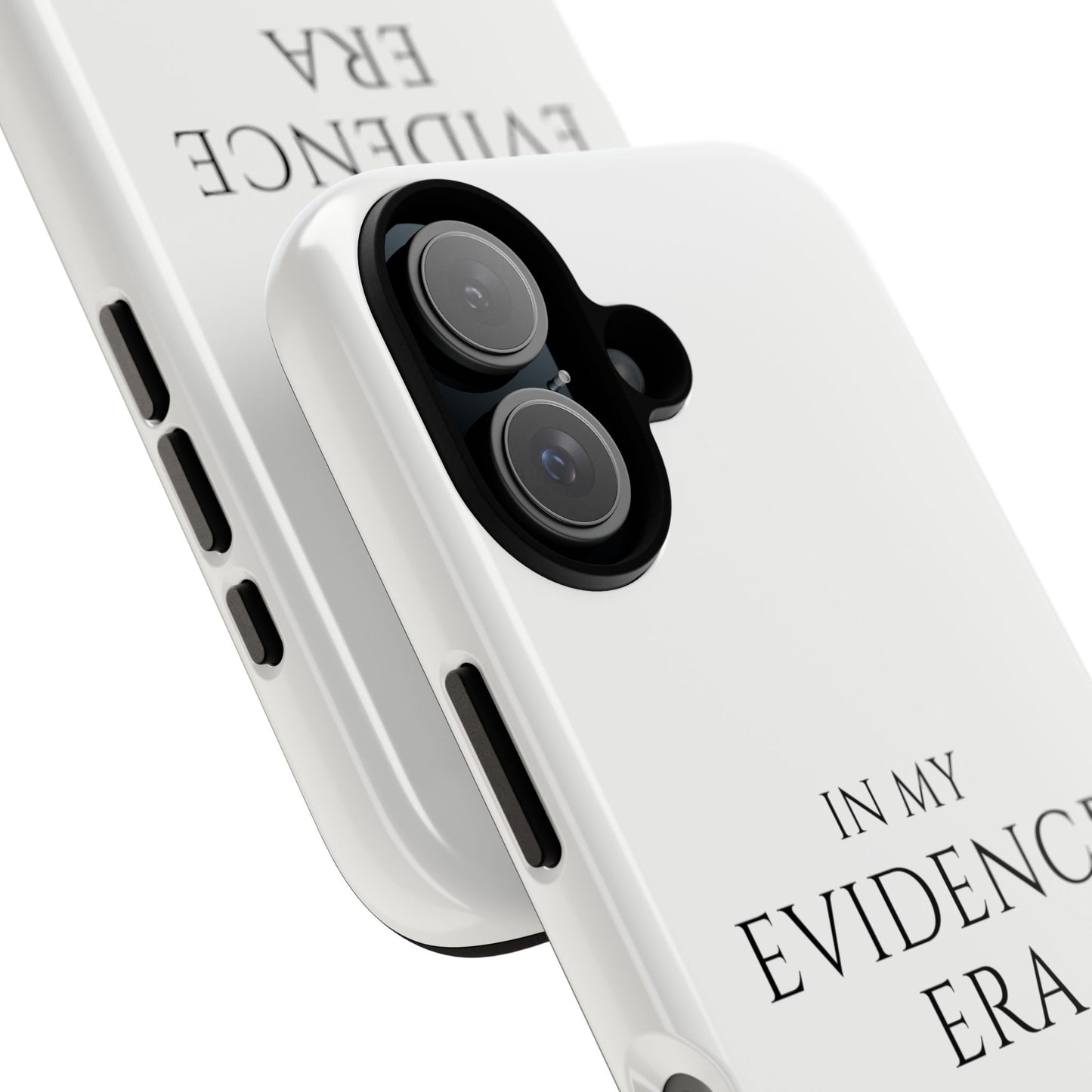 Evidence Era White – Justice Journals Phone case