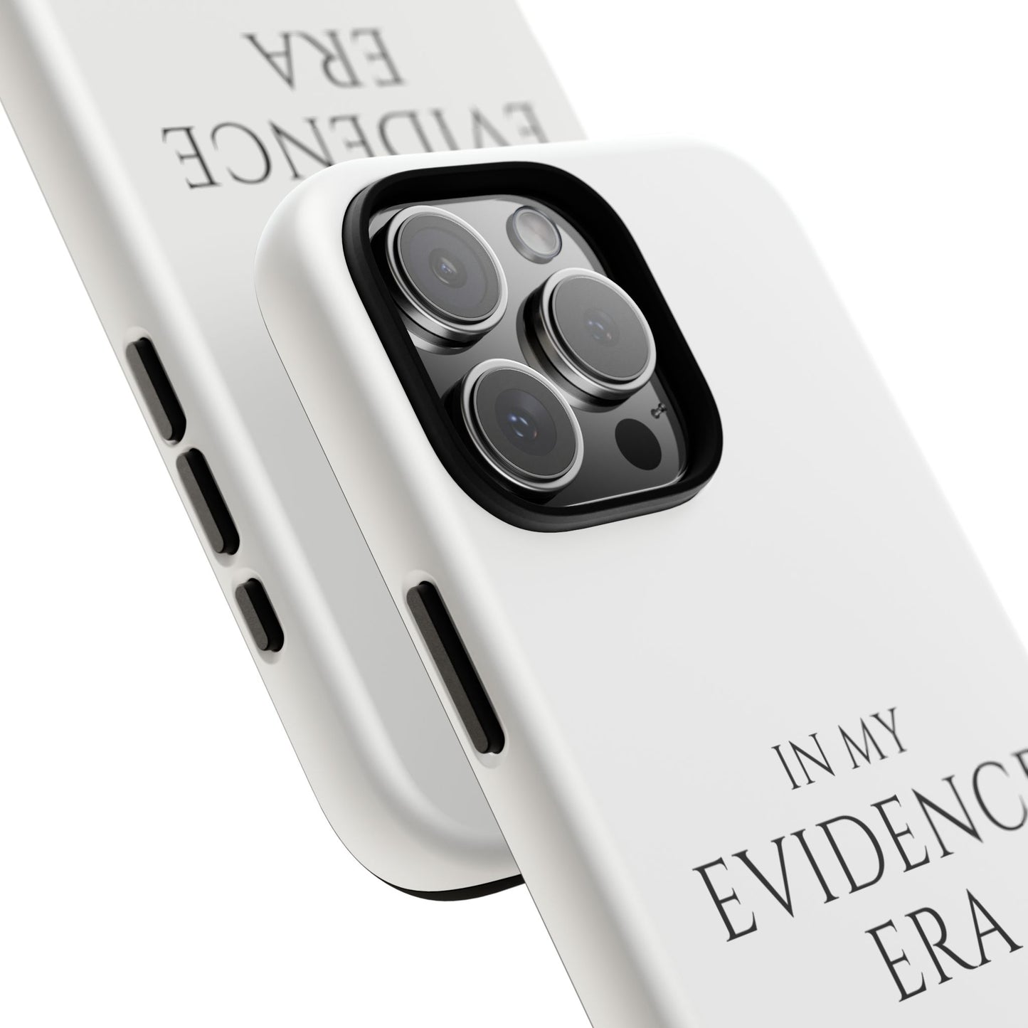 Evidence Era White – Justice Journals Phone case