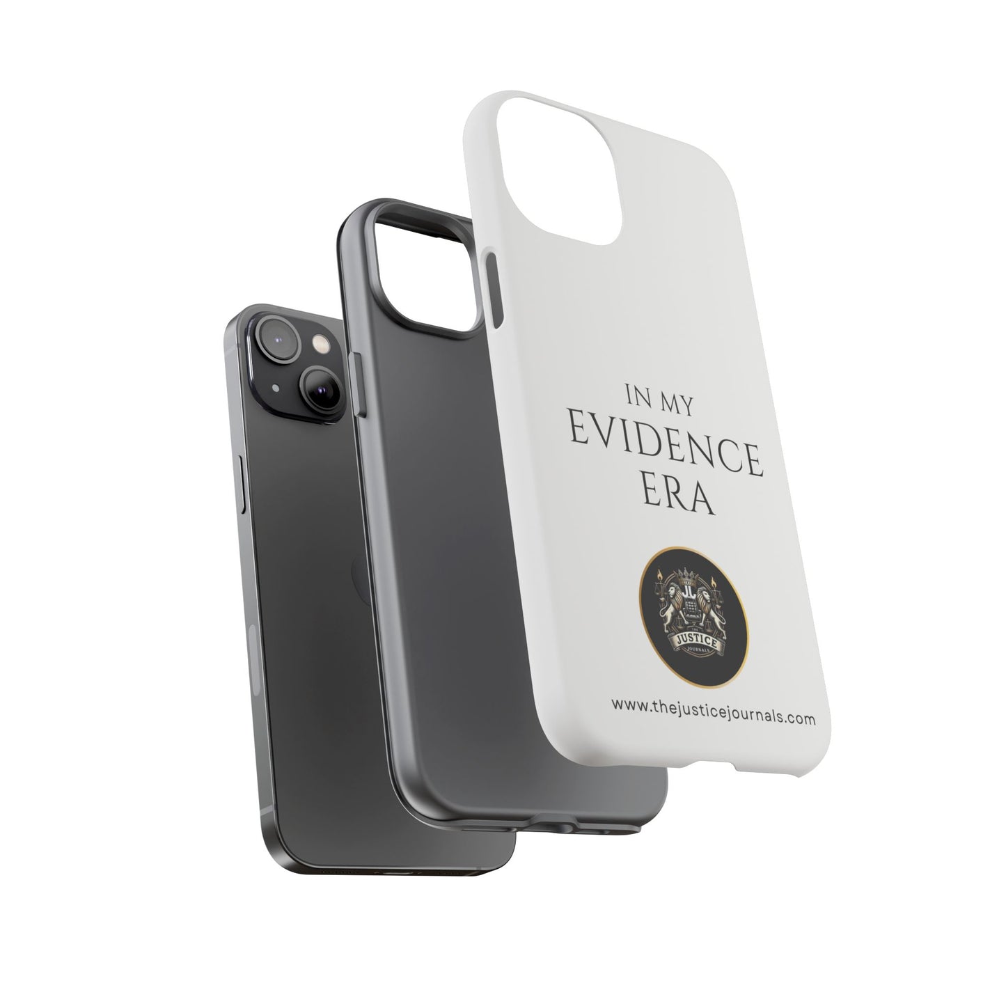 Evidence Era White – Justice Journals Phone case