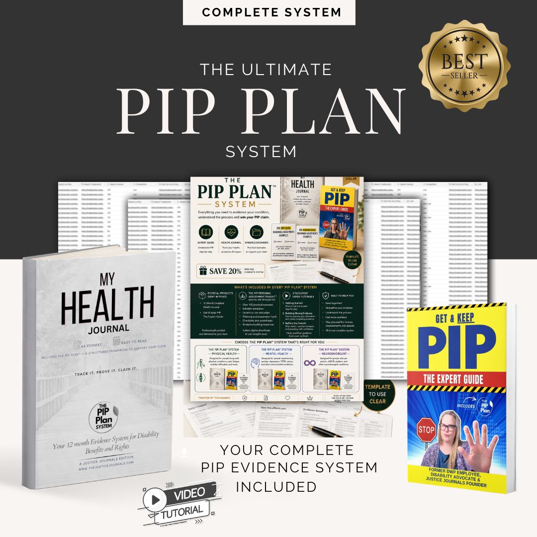The Pip Plan System by The Justice Journals